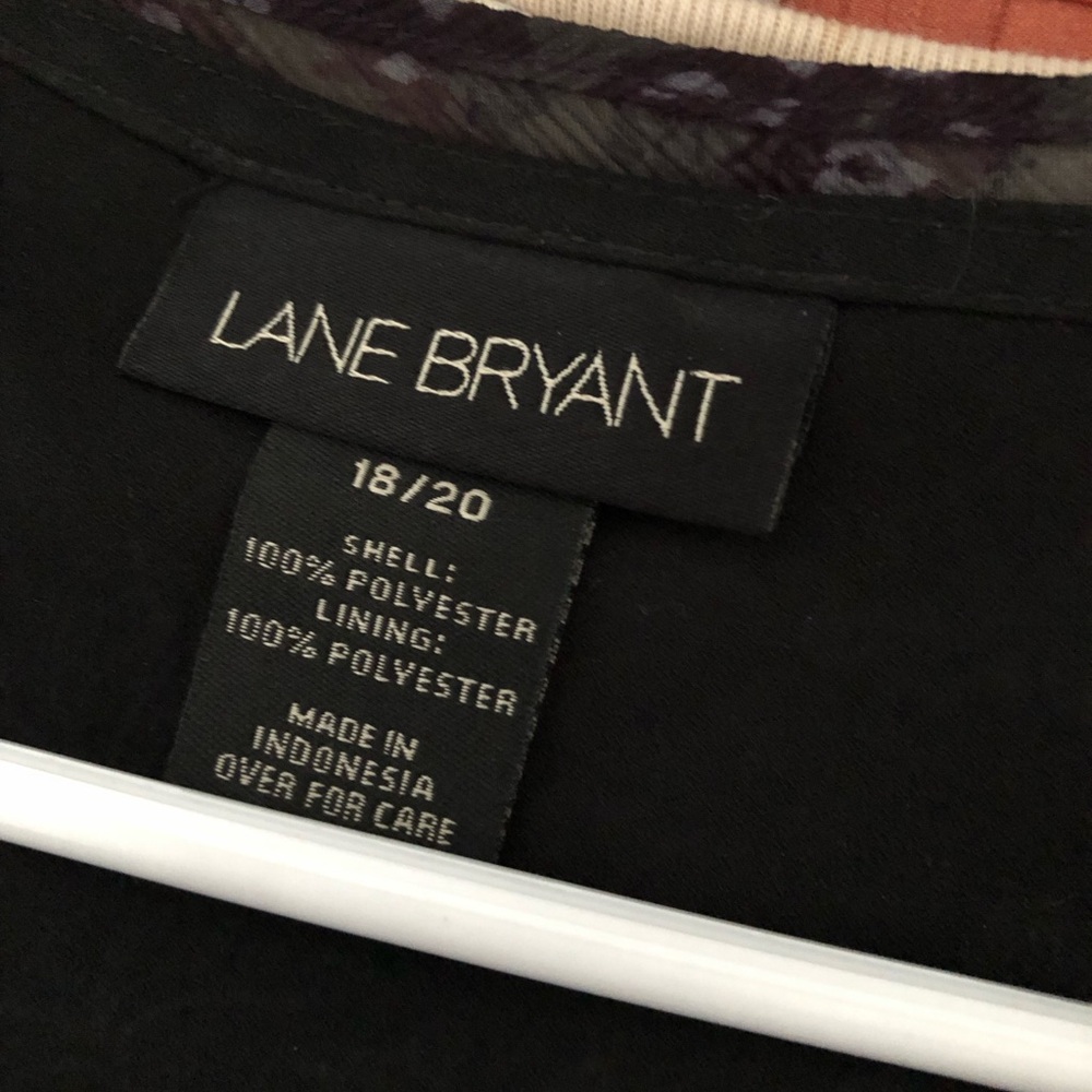 Lane Bryant Paisley Wrap-Style Blouse - Picture 4 of 4